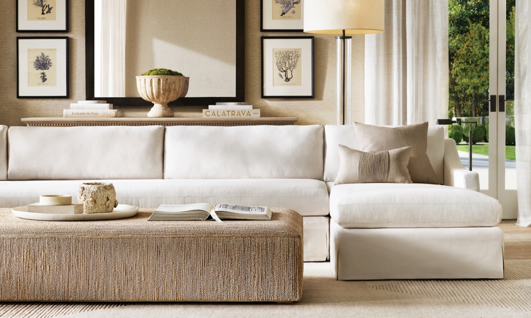 Photographer Nina Choi Architecture House Beige Color Plate Couch Closeup Interior Design